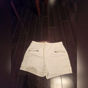 White Shorts